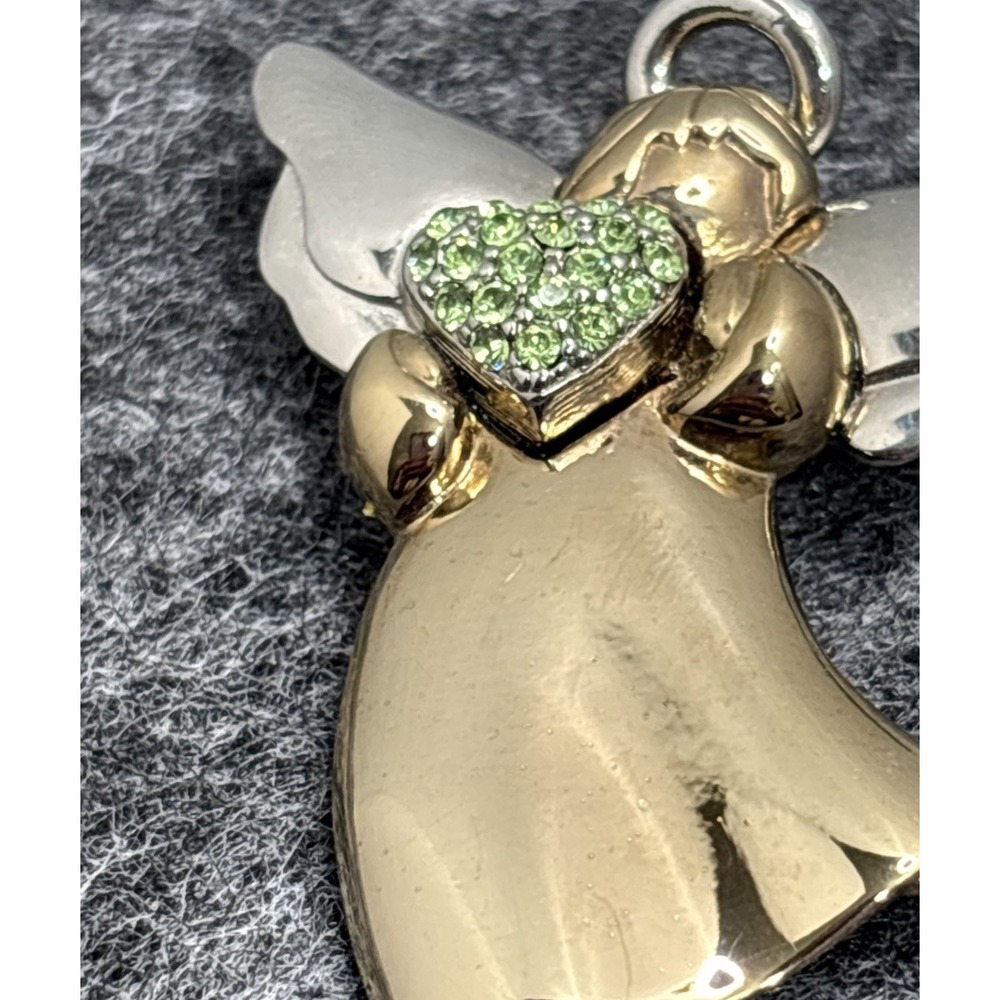 Liz Claiborne (LC) Two Tone Angel Brooch & Gigi Gold Tone Lapel Pin Vintage - Picture 6 of 14